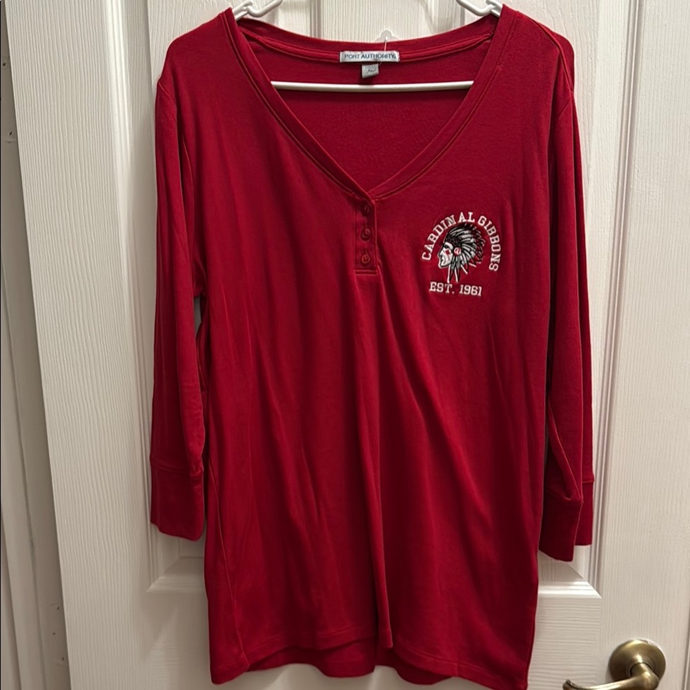 Port Authority Red Women's Jersey Top